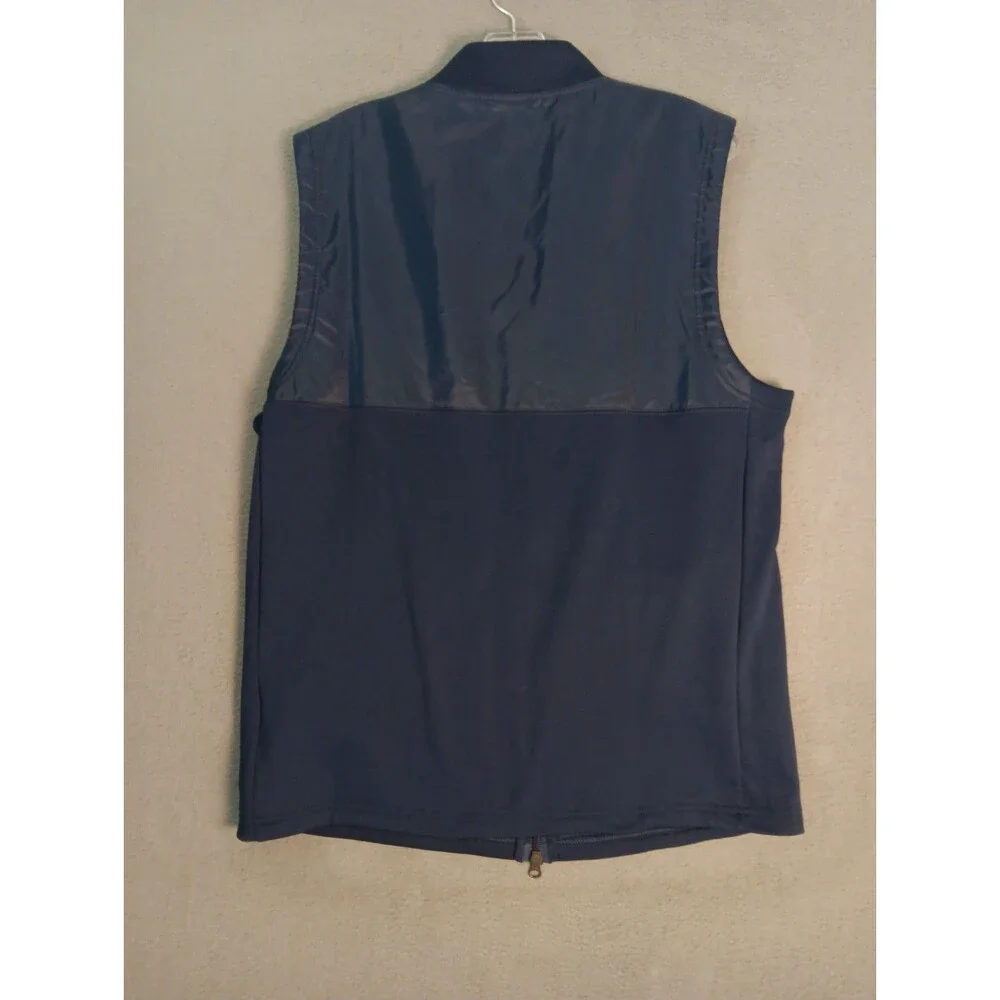 Jordan Jumpman Tar Heels UNC Sleeveless Full Zip Therma Fit Vest Blue MED Nike
